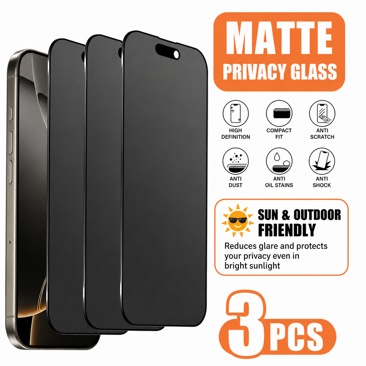 Anti-Glare Screen Protector